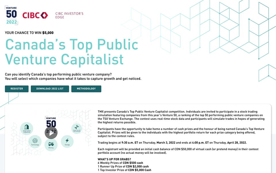 TSX Homepage