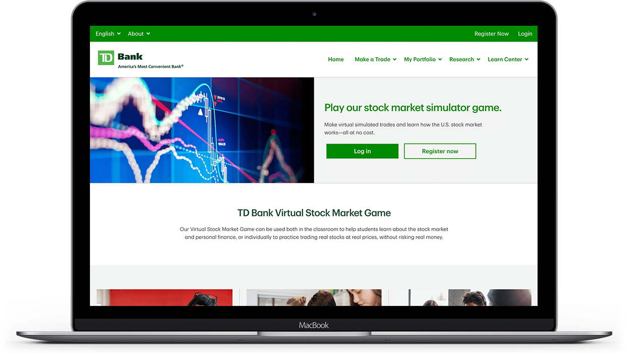 TD Bank white label financial literacy site