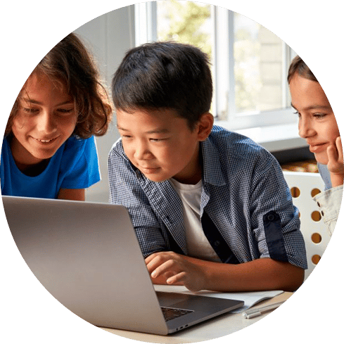 Financial Education on laptop computer provided for Community Reinvestment Act credit by financial institutions