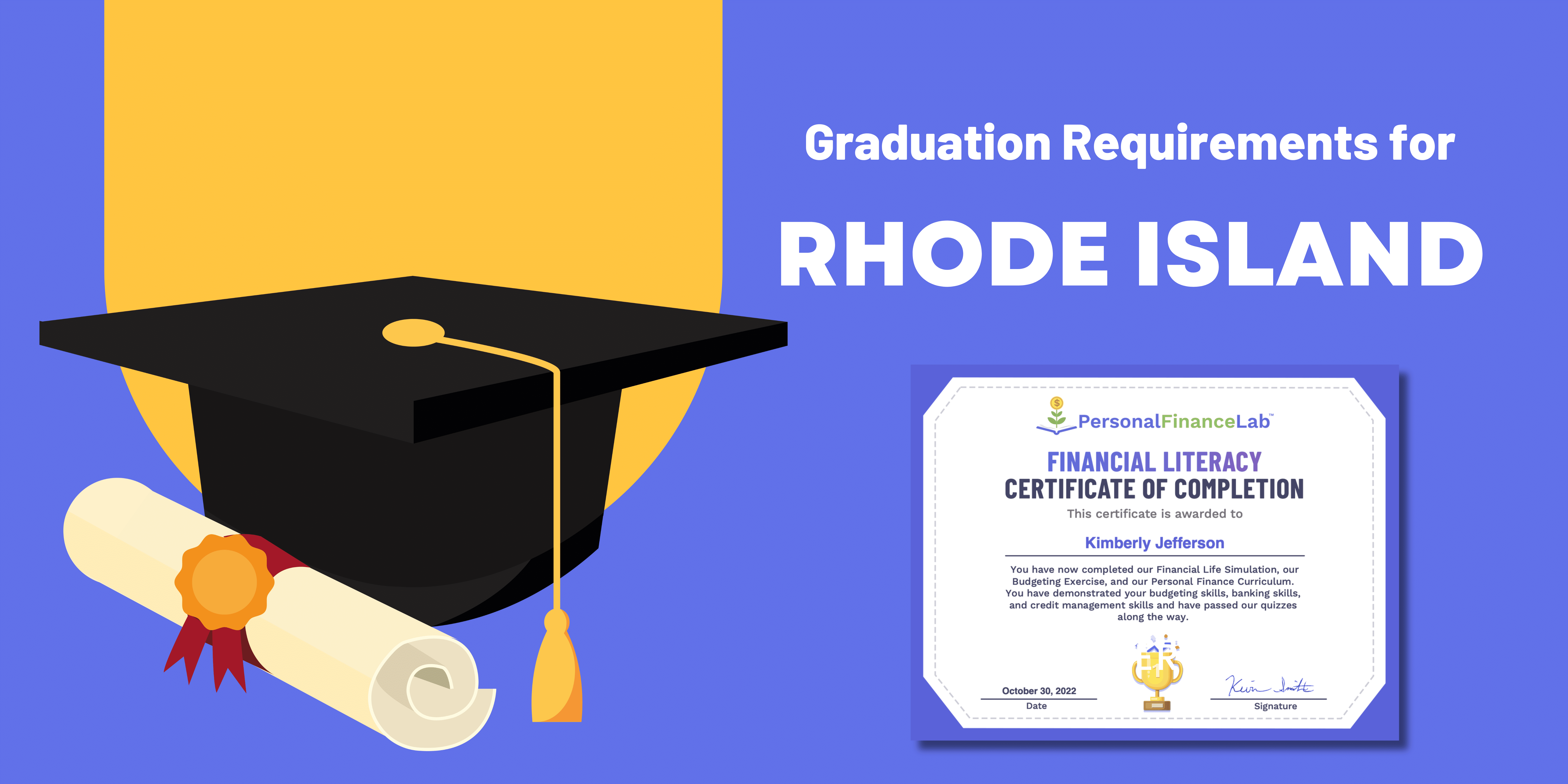 Rhode Island Personal Finance Graduation requirements