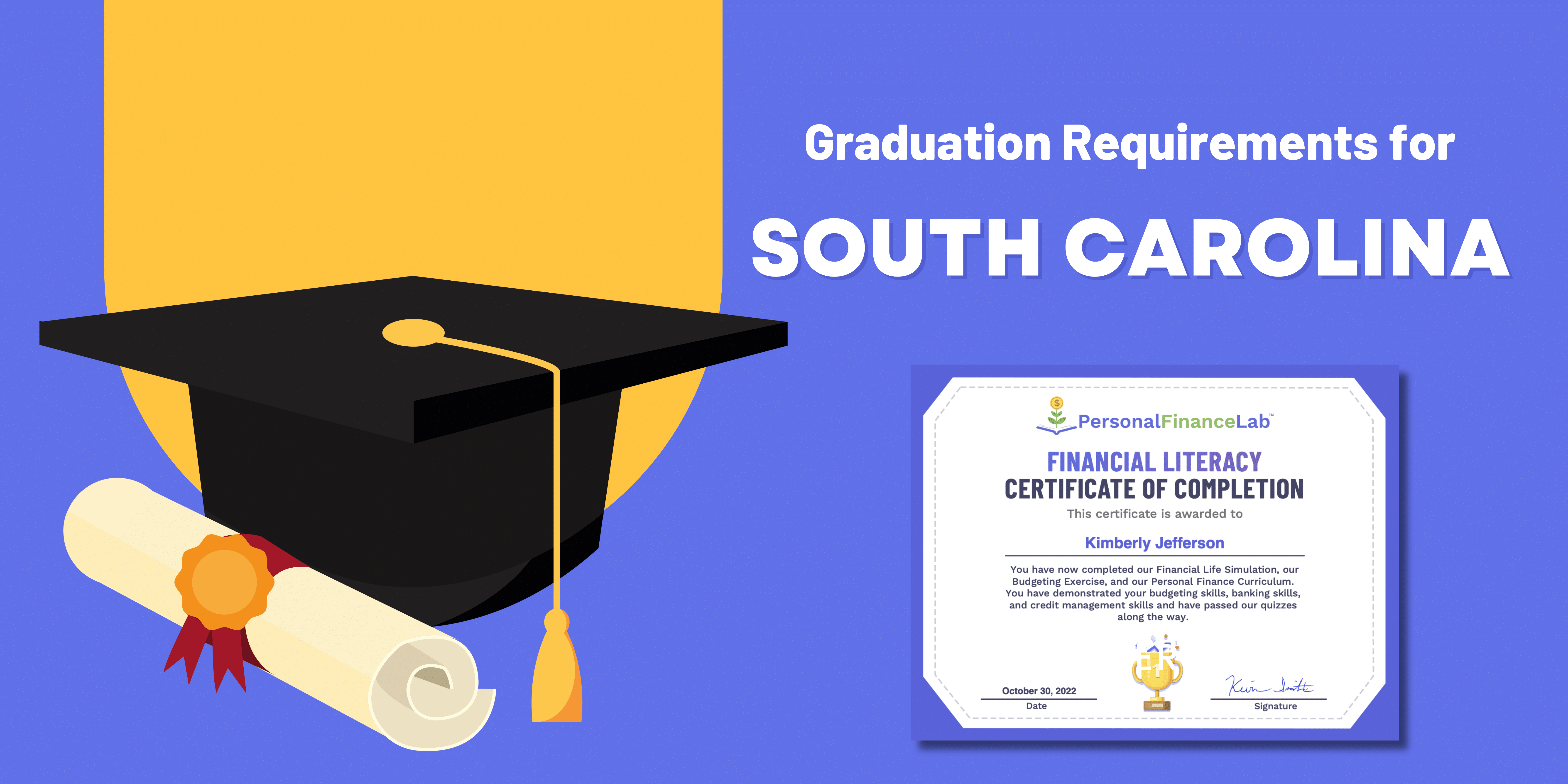 South Carolina Personal Finance Graduation Requirements