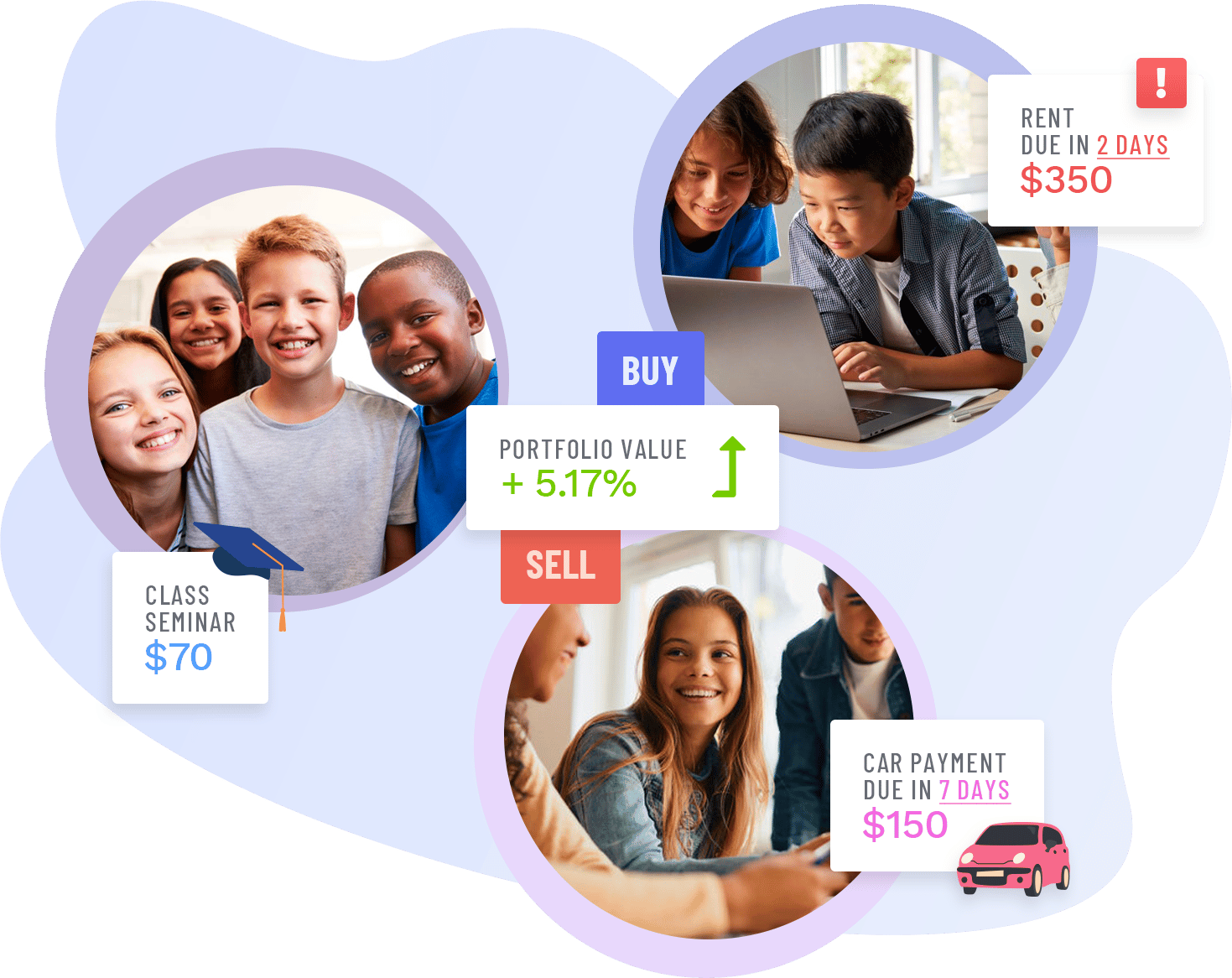 Banks can sponsor high school Students learning about financial literacy